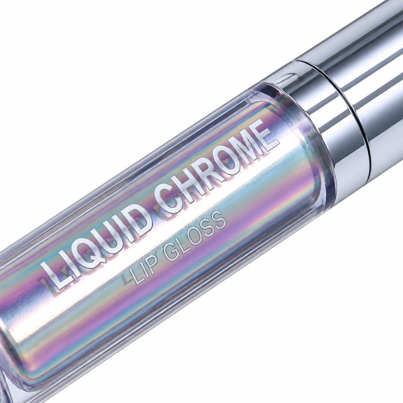 Glass Glaze liquid chrome lip gloss tube